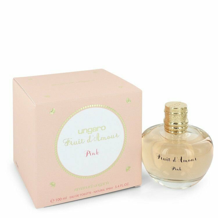 Ungaro Fruit D'amour Pink Eau De Toilette Spray By Ungaro 3.4 oz Eau De Toilette