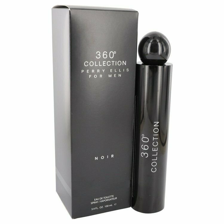 Perry Ellis 360 Collection Noir Eau De Toilette Spray By Perry Ellis 3.4 oz Eau