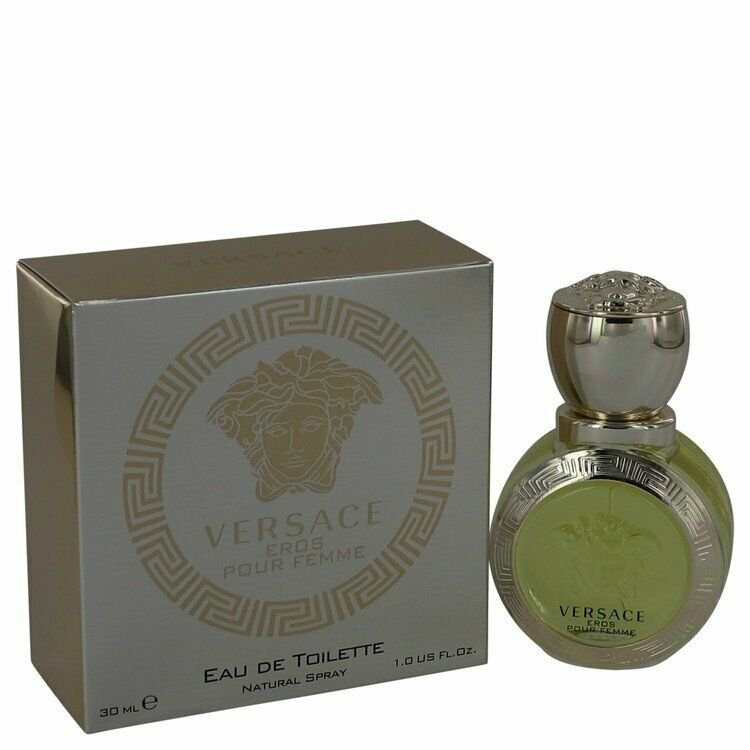 Versace Eros Eau De Toilette Spray By Versace 1 oz Eau De Toilette Spray