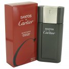 Santos De Cartier Eau De Toilette Spray By Cartier 3.3 oz Eau De Toilette Spray