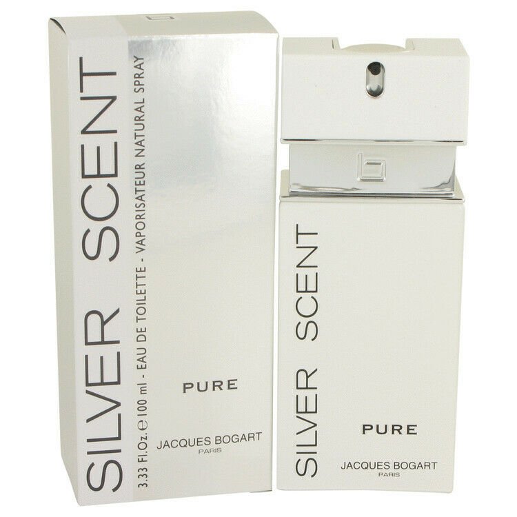 Silver Scent Pure Eau De Toilette Spray By Jacques Bogart 3.4 oz Eau De Toilette