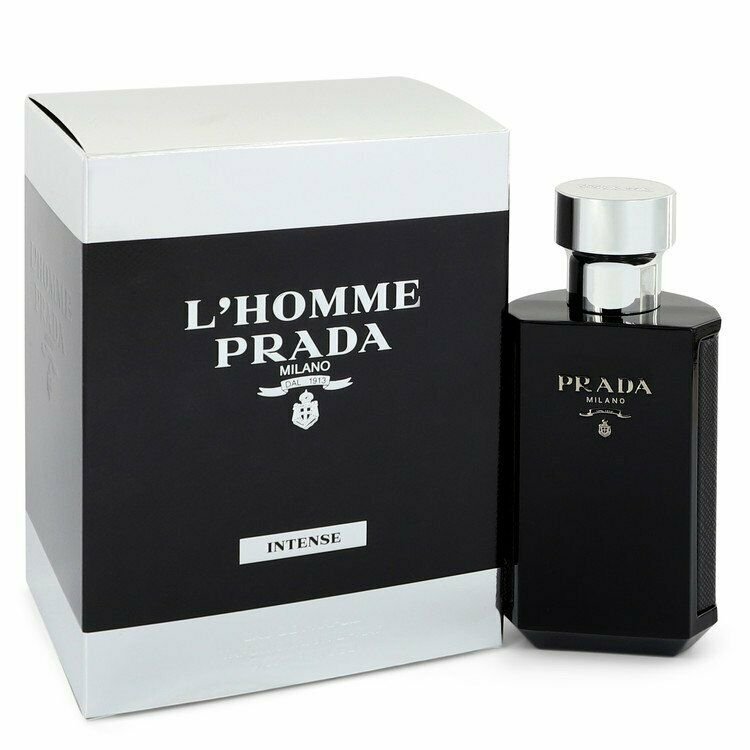 Prada L'homme Intense Eau De Parfum Spray By Prada 1.7 oz Eau De Parfum Spray