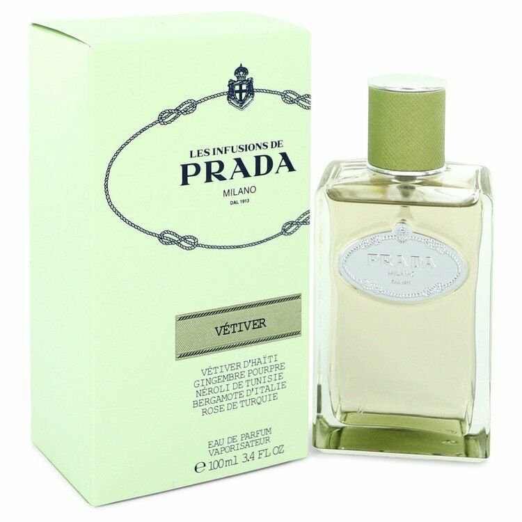 Prada Infusion De Vetiver Eau De Parfum Spray By Prada 3.4 oz Eau De Parfum Spra