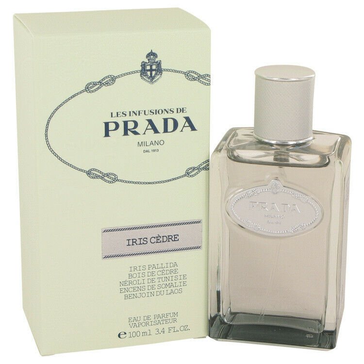Prada Infusion D'iris Cedre Eau De Parfum Spray (Unisex) By Prada 3.4 oz Eau De