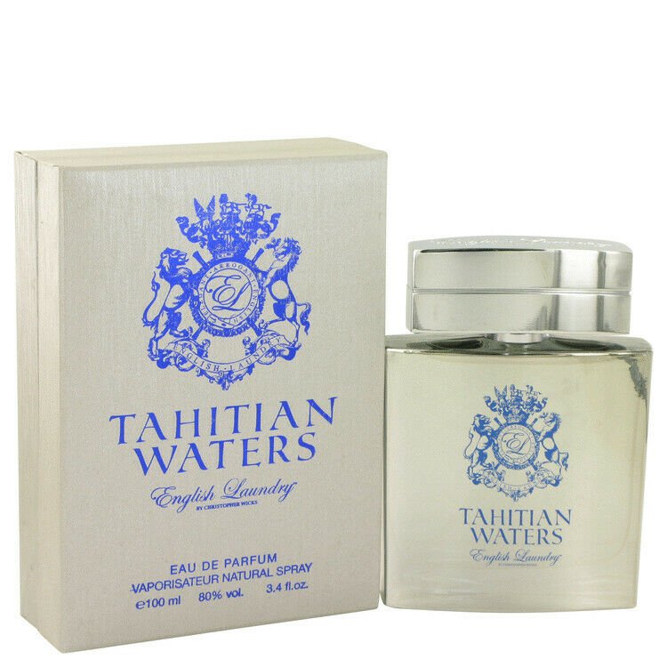 Tahitian Waters Eau De Parfum Spray By English Laundry 3.4 oz Eau De Parfum Spra