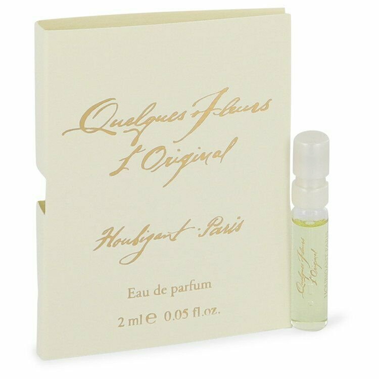 Quelques Fleurs Vial (sample) By Houbigant 0.06 oz Vial