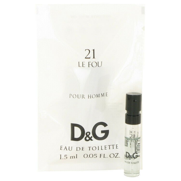 Le Fou 21 Vial (Sample) By Dolce & Gabbana 0.05 oz Vial
