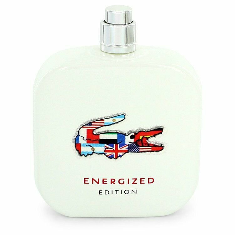 Lacoste Eau De Lacoste L.12.12 Energized Eau De Toilette Spray (Tester) By Lacos