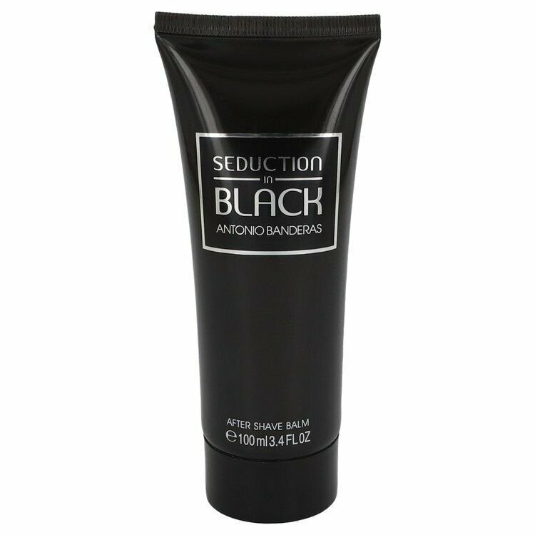 Seduction In Black After Shave Balm By Antonio Banderas 3.4 oz After Shave Balm