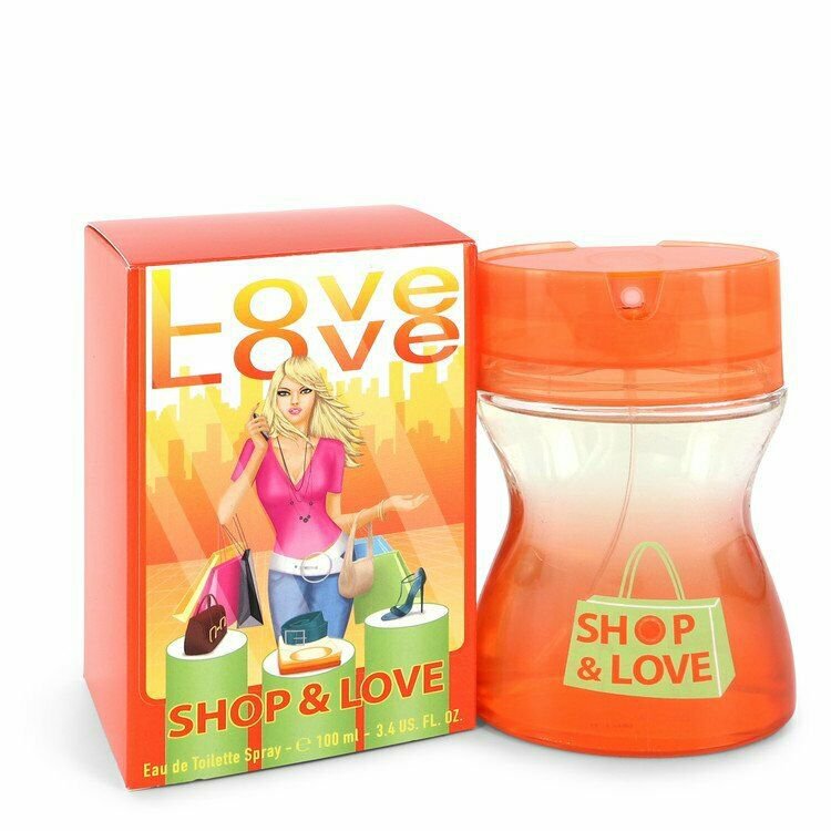 Shop & Love Eau De Toilette Spray By Cofinluxe 3.4 oz Eau De Toilette Spray