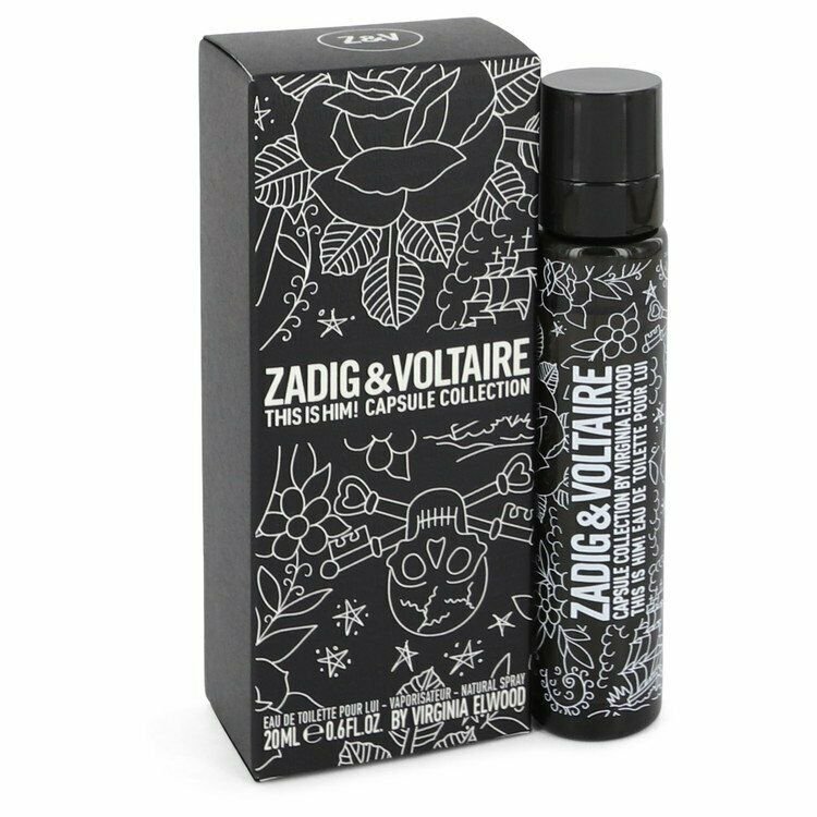 This Is Him Mini EDT Spray By Zadig & Voltaire 0.6 oz Mini EDT Spray
