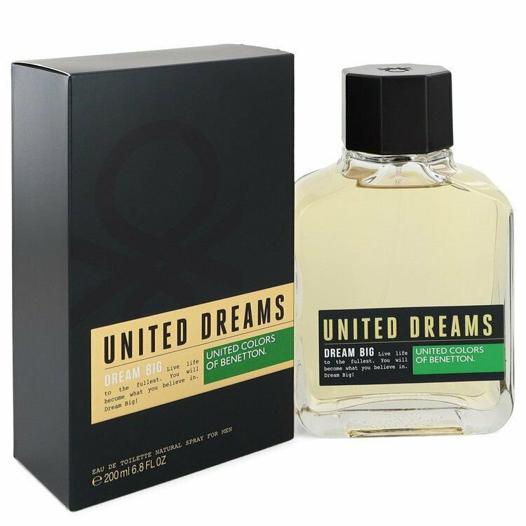 United Dreams Dream Big Eau De Toilette Spray By Benetton 6.8 oz Eau De Toilette