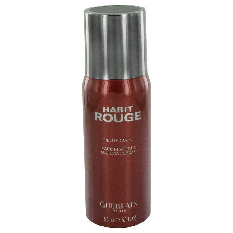 Habit Rouge Deodorant Spray By Guerlain 5 oz Deodorant Spray