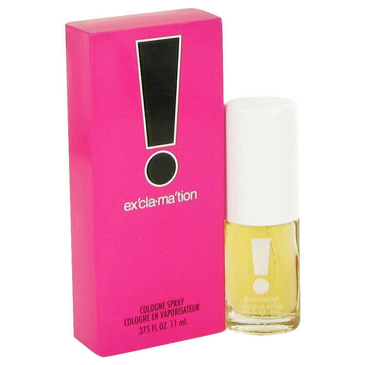 Exclamation Mini Cologne Spray By Coty 0.38 oz Mini Cologne Spray