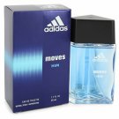 Adidas Moves Eau De Toilette Spray By Adidas 1.7 oz Eau De Toilette Spray