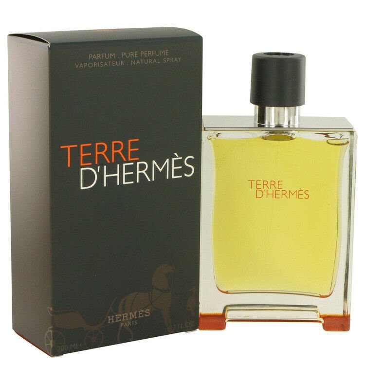 Terre D'Hermes by Hermes Pure Perfume Spray 6.7 oz