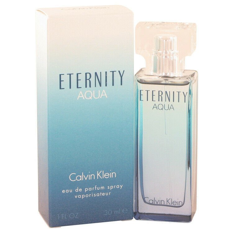 Eternity Aqua by Calvin Klein Eau De Parfum Spray 1 oz