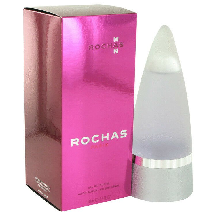 Rochas Man by Rochas Eau De Toilette Spray 3.4 oz