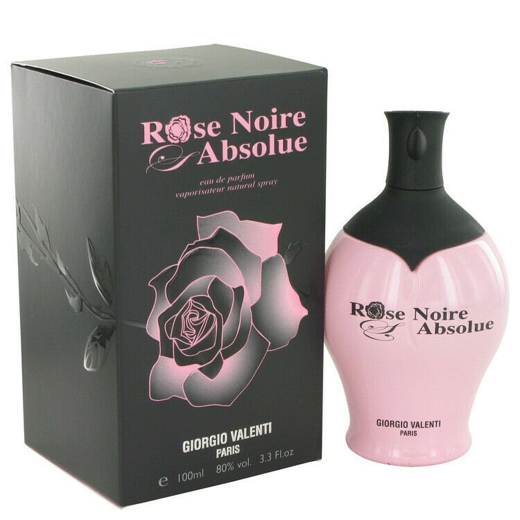 Rose Noire Absolue by Giorgio Valenti Eau De Parfum Spray 3.4 oz