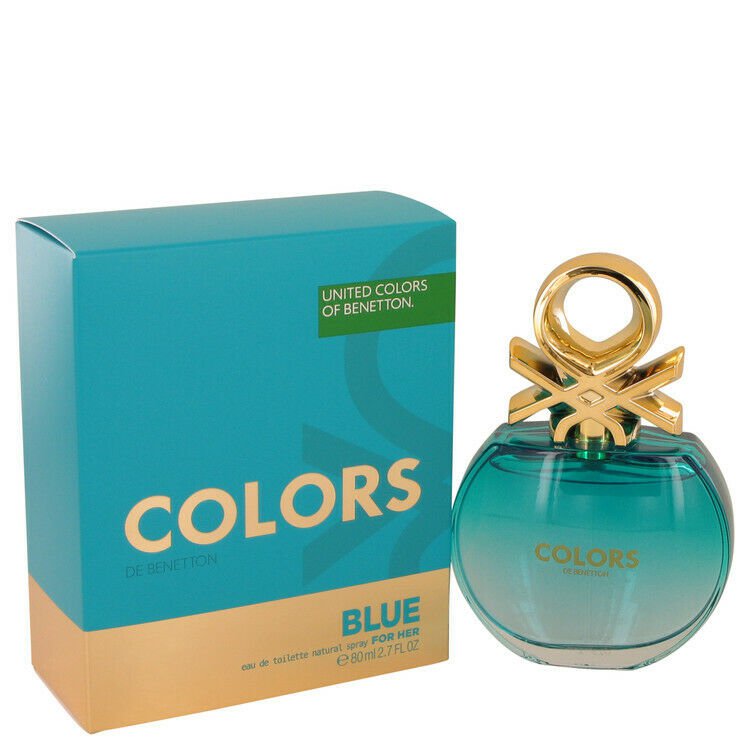 Colors De Benetton Blue by Benetton Eau De Toilette Spray 2.7 oz