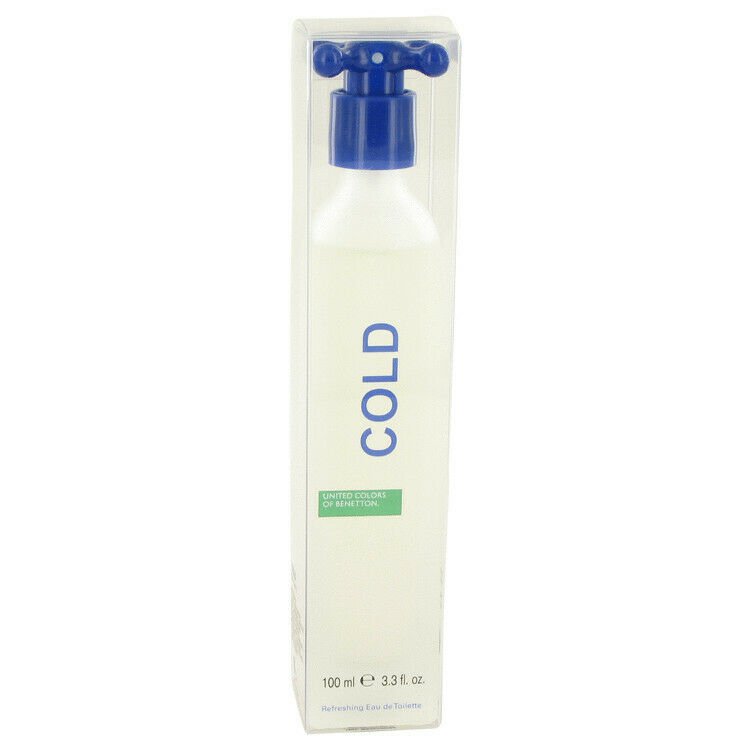 COLD by Benetton Eau De Toilette Spray (Unisex) 3.4 oz