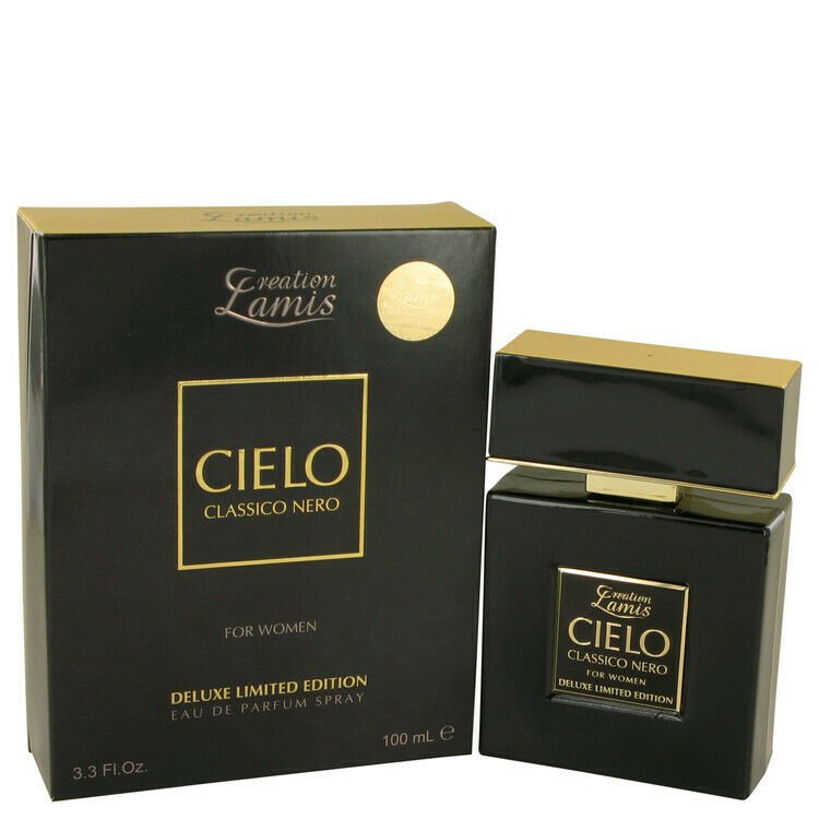 Lamis Cielo Classico Nero by Lamis Eau De Parfum Spray Deluxe Limited Edition 3.