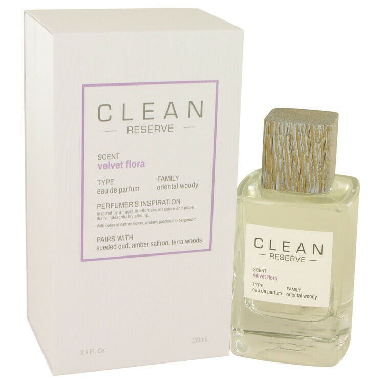Clean Velvet Flora by Clean Eau De Parfum Spray 3.4 oz