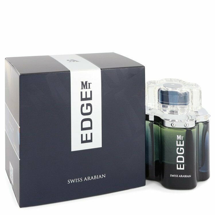 Mr Edge by Swiss Arabian Eau De Parfum Spray 3.4 oz