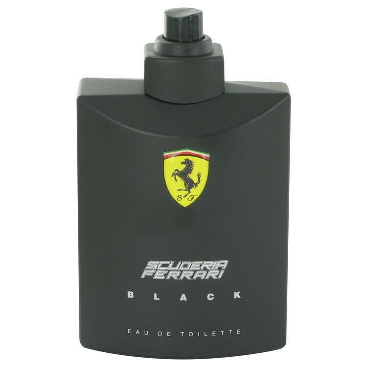 Ferrari Scuderia Black by Ferrari Eau De Toilette Spray (Tester) 4.2 oz