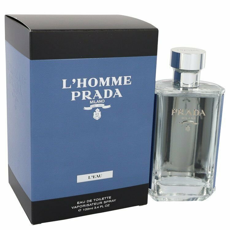 Prada L'Homme L'eau by Prada Eau De Toilette Spray 3.4 oz