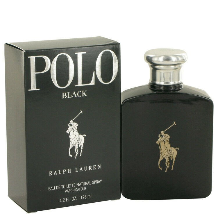 Polo Black by Ralph Lauren Eau De Toilette Spray 4.2 oz