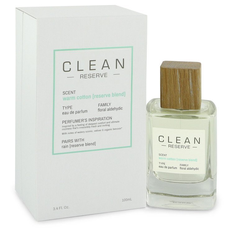 Clean Reserve Warm Cotton by Clean Eau De Parfum Spray 3.4 oz