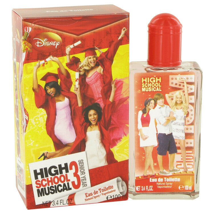 High School Musical 3 by Disney Eau De Toilette Spray (Senior Year) 3.4 oz