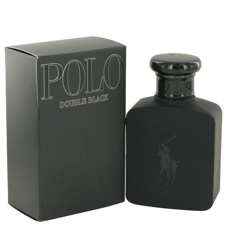 Polo Double Black by Ralph Lauren Eau De Toilette Spray 2.5 oz