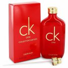CK ONE by Calvin Klein Eau De Toilette Spray (Unisex Red collector's Edition) 3.