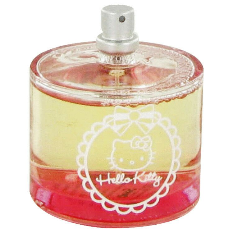 Hello Kitty by Sanrio Eau De Toilette Spray (Tester) 3.4 oz