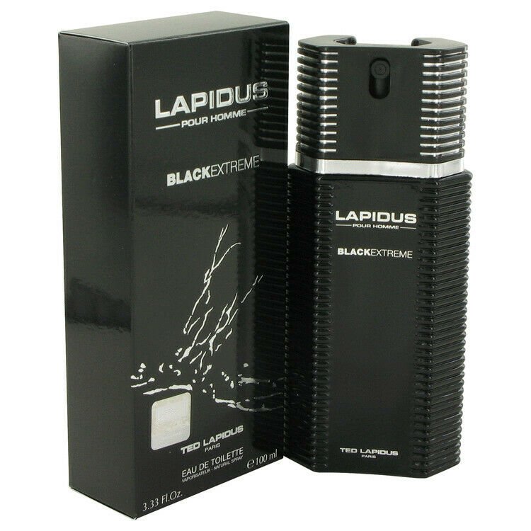Lapidus Black Extreme by Ted Lapidus Eau De Toilette Spray 3.4 oz
