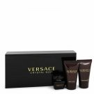 Crystal Noir by Versace Gift Set -- .17 oz Mini EDT + .8 oz Shower Gel + .8 oz B