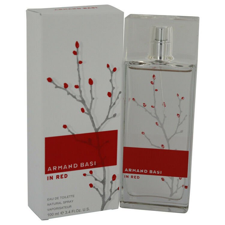 Armand Basi in Red by Armand Basi Eau De Toilette Spray 3.4 oz