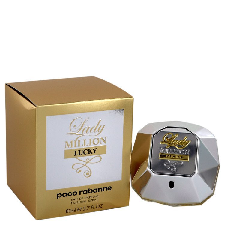 Lady Million Lucky by Paco Rabanne Eau De Parfum Spray 2.7 oz