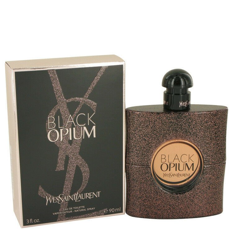 Black Opium by Yves Saint Laurent Eau De Toilette Spray 3 oz