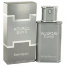 Kouros Silver by Yves Saint Laurent Eau De Toilette Spray 3.4 oz