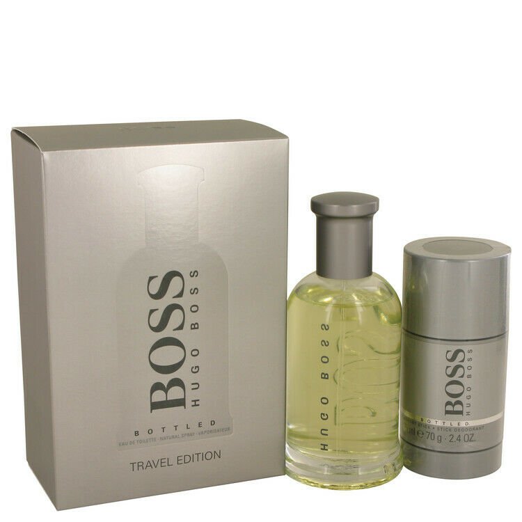 BOSS NO. 6 by Hugo Boss Gift Set -- 3.3 oz Eau De Toilette Spray + 2.4 oz Deodor