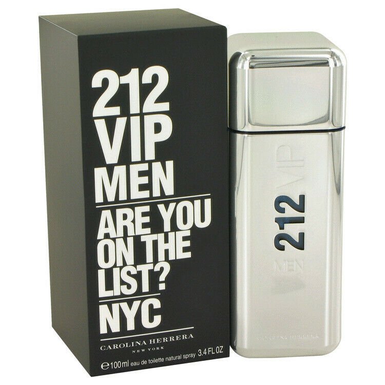 212 Vip by Carolina Herrera Eau De Toilette Spray 3.4 oz