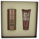 212 Sexy by Carolina Herrera Gift Set -- 3.4 oz Eau De Toilette Spray + 3.4 oz A