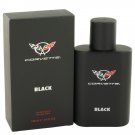 Corvette Black Eau De Toilette Spray By Vapro International 3.4 oz Eau De Toilet
