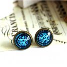 10mm Butler Earring Glass Dome Earrings Magic Studs Earrings Kuroshitsuji Earring