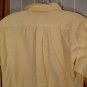 Ralph Lauren POLO Classic Mens Shirt - Size S - Yellow cotton vintage dress shirt