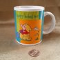 Winnie the Pooh Mug "Happy Being Me" Coffee Tea Cup Disney Ceramic Retired