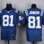 Mens Indianapolis Colts Andre Johnson Blue Elite Jersey